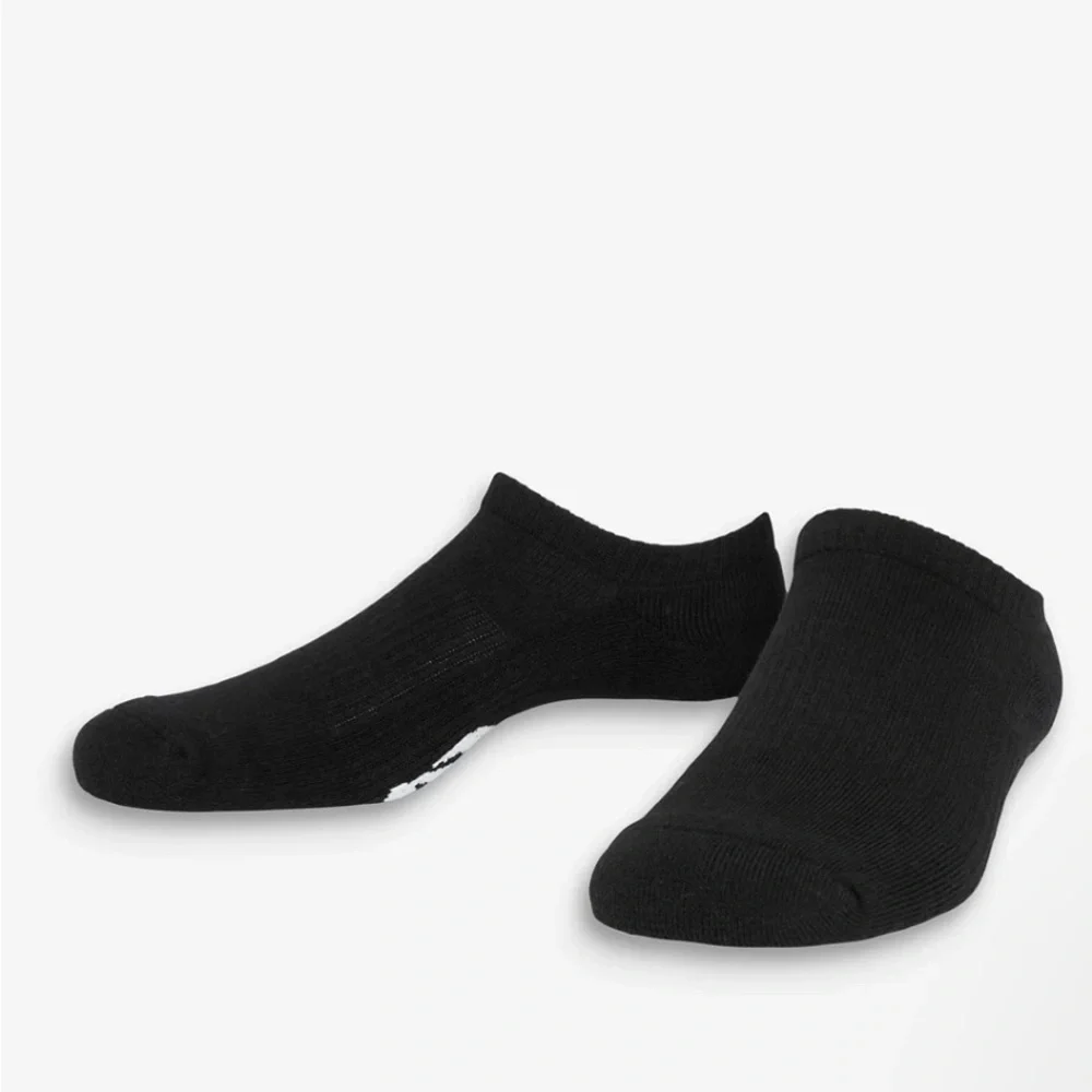 NWT, Fabletics, The Everyday Ankle Sock, Black, L/XL, Classic‎ Grey Heather,M/L